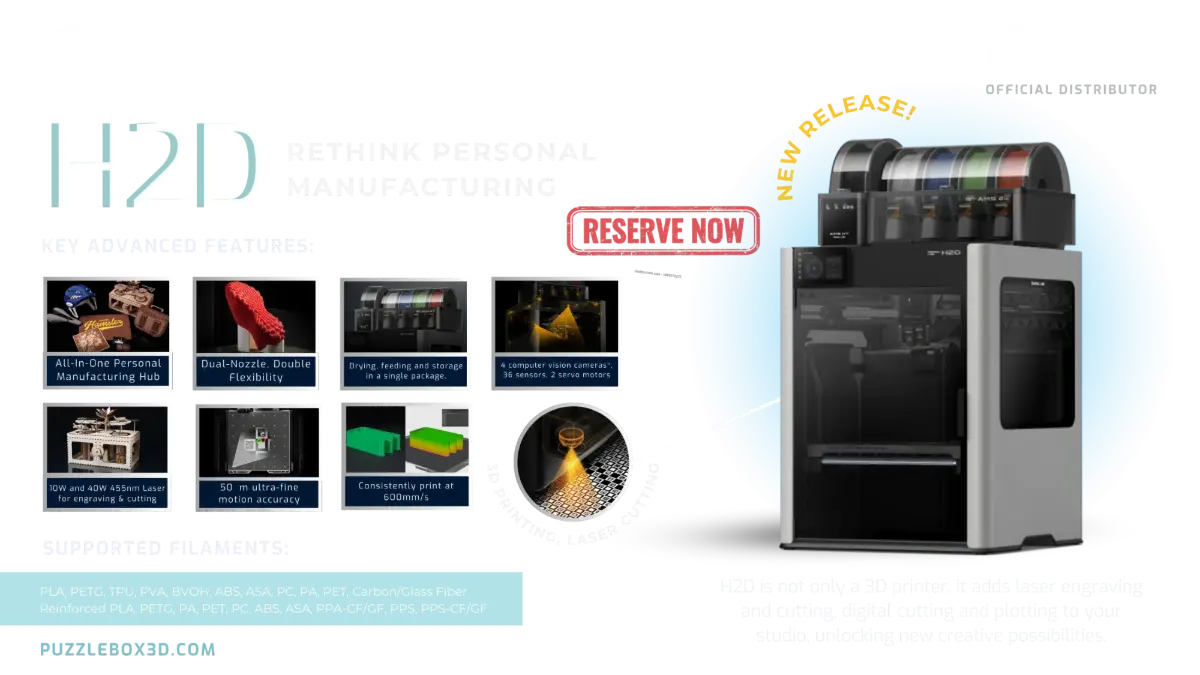 Flashforge Logo White Bambu Lab White Logo