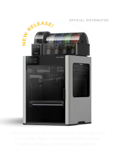 Flashforge Logo White Bambu Lab White Logo