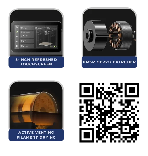 Flashforge Logo White Bambu Lab White Logo