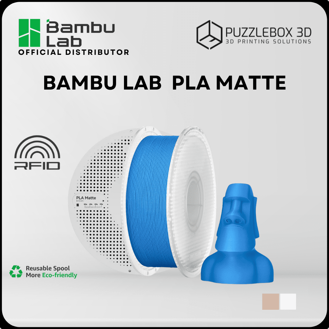 Bambu Lab PLA Matte 3D Printer Filament