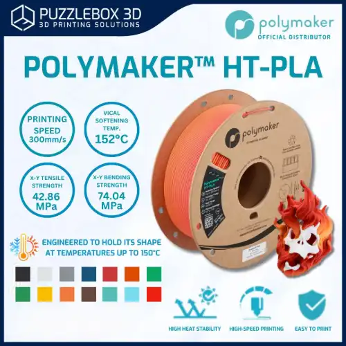 Polymaker HT-PLA 3D Printing Filament